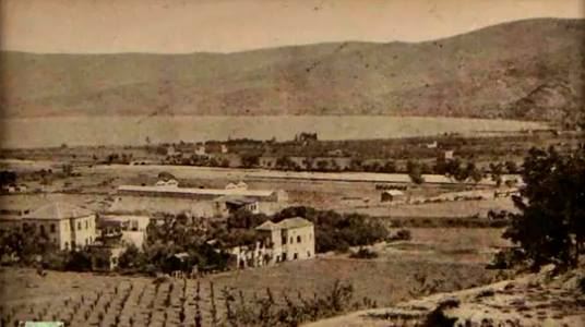 صورة نادرة لمجرى نهر بيروت حوالي سنة 1900 